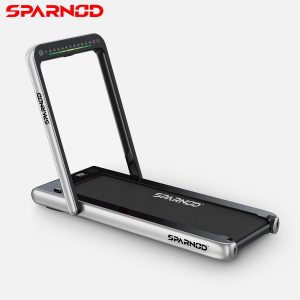 Sparnod Fitness STH-3000 (4 HP Peak) 2 in 1 Foldable Treadmill