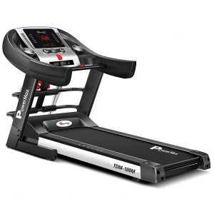 Powermax Fitness TDM-100M (2.0HP), Semi-Auto Lubrication, Multifunction Treadmill
