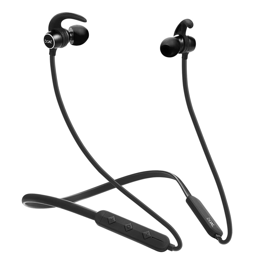 boAt Rockerz 255 Sports Wireless best neckband headphones with Super Extra Bass, IPX5 