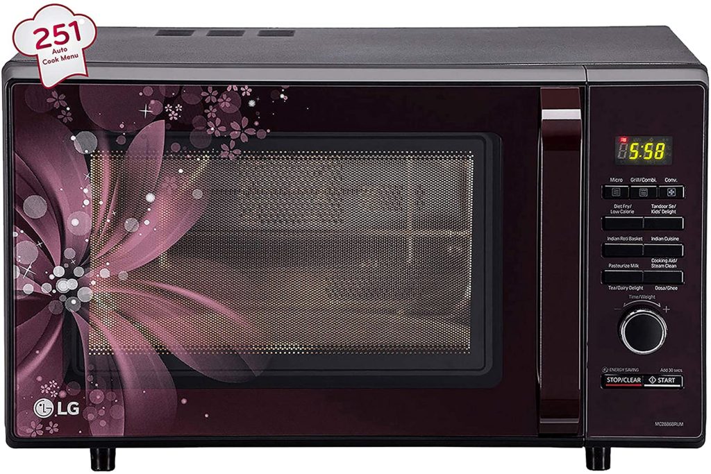 LG 28 L Convection Microwave Oven 