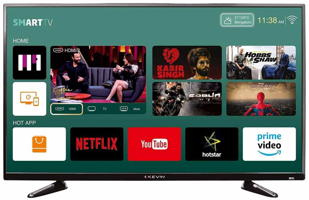 Kevin Full HD LED Smart TV – Best 40 inch Smart TV in India