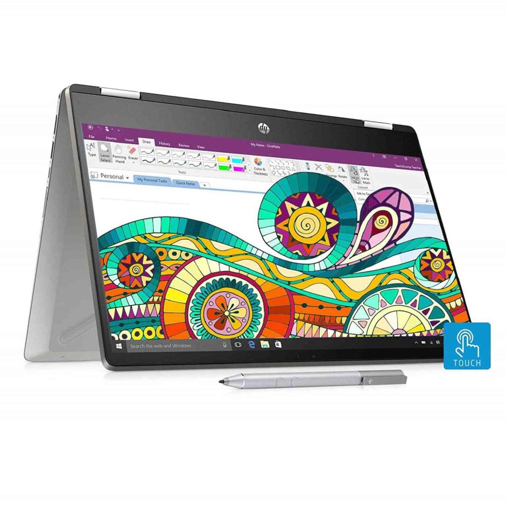 HP Pavilion x360 Core i3 8th Gen 14-inch Touchscreen 2-in-1 Thin and Light Laptop