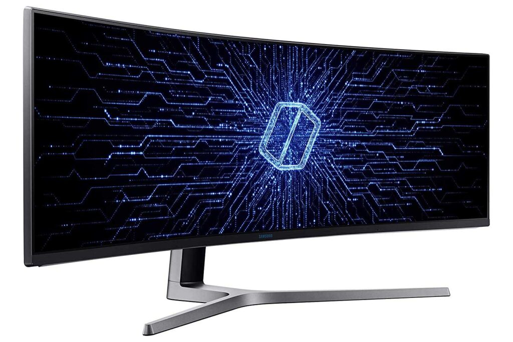 Samsung LC49HG90DMUXEN 48.9-inch Ultra Wide Curved Monitor 