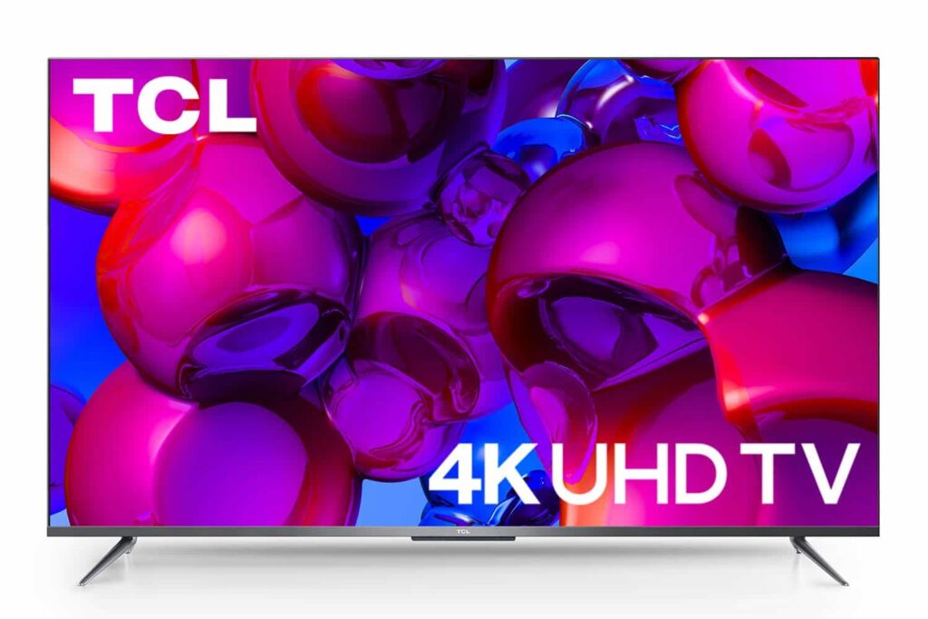TCL 139 cm (55 inches)  AI 4K Ultra HD Certified Android Smart LED TV 