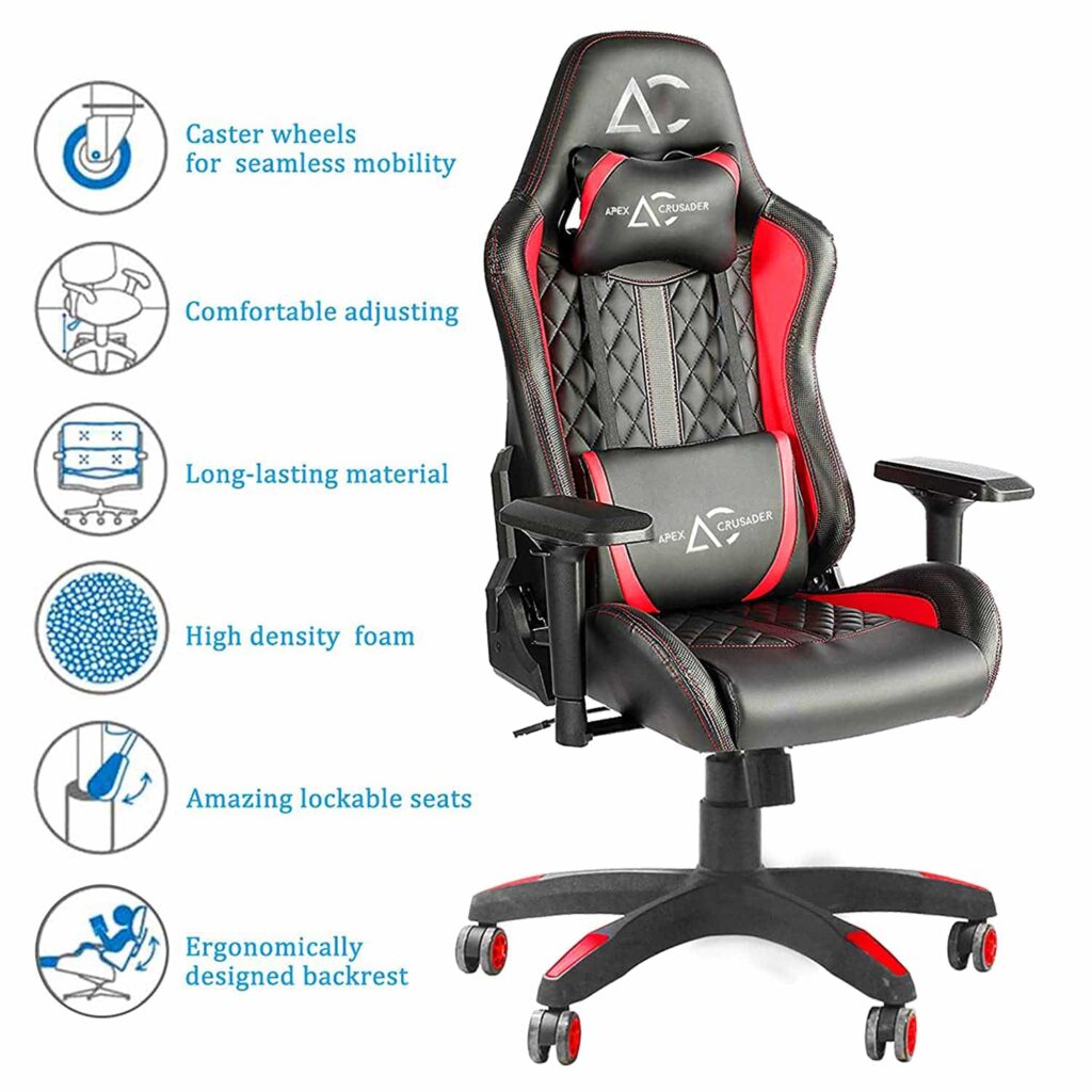 Savya Home® by Apex Crusader XI Gaming Office Chair 